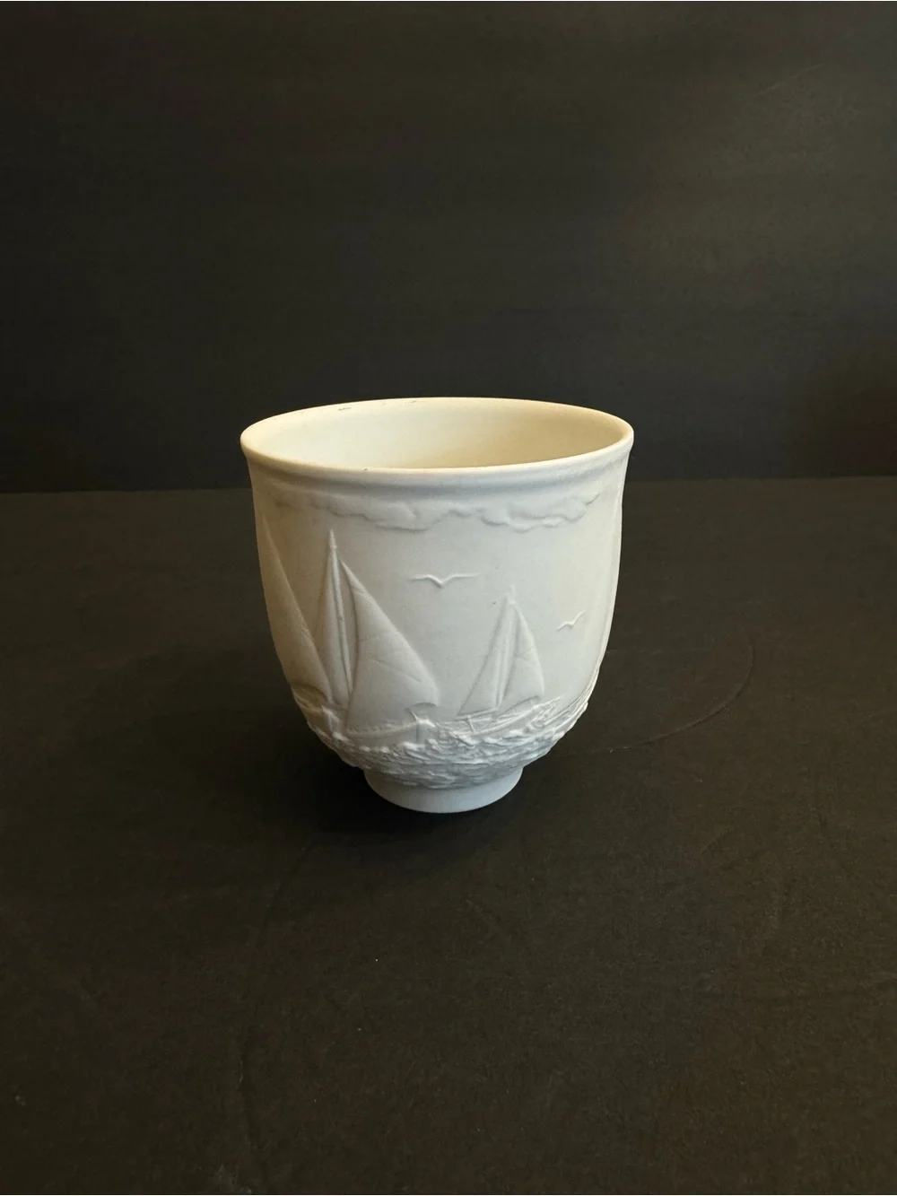 1997 Lladro Sailing The Seas Collector Society Figurine Cup Regata Made in Spain